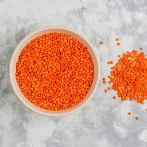 עדשים אדומות אורגני (500 גר')