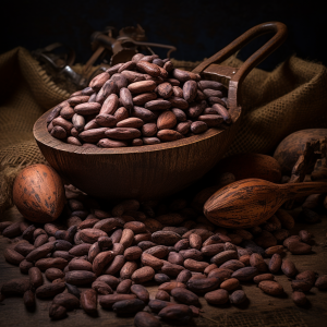 פולי קקאו שלמים spirulife (אריזה 250 גר')