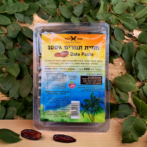 מחית תמרים 100% 500 ג' שקד תבור