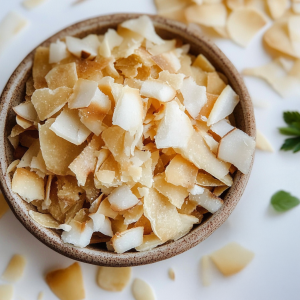 קוקוס צ'יפס קלוי מסוכר (250 גר')