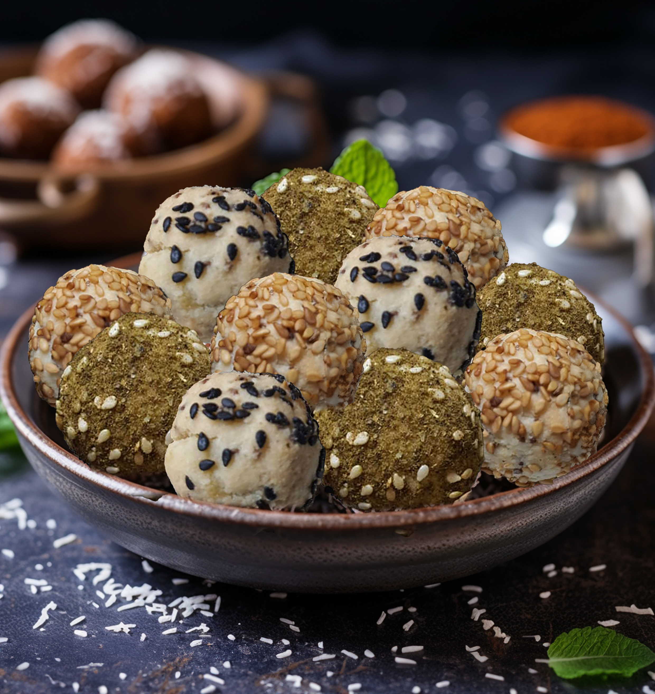 Read more about the article כדורי שקדים וצ'יה טבעוניים