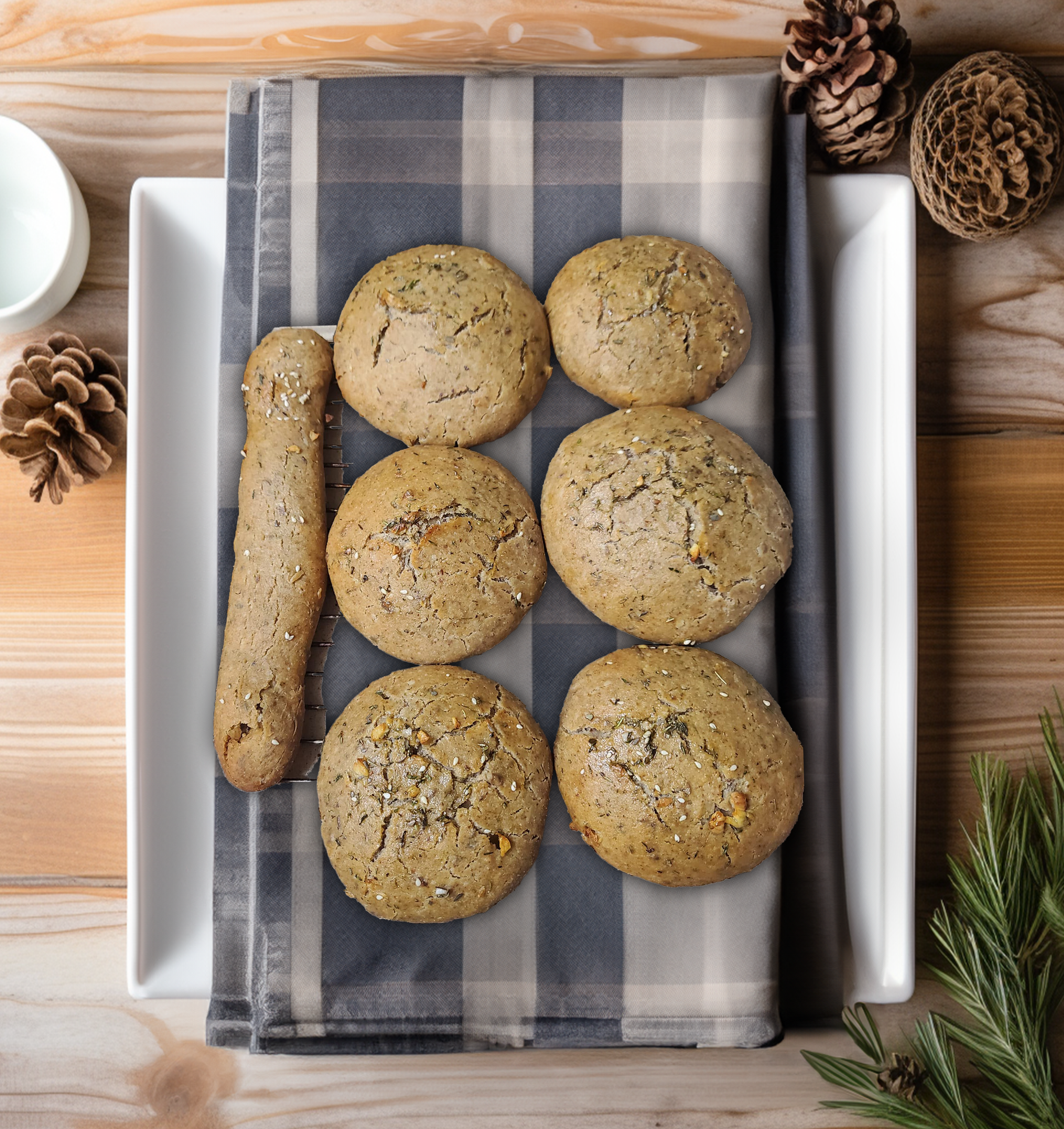 Read more about the article לחמניות מחמצת כוסמין