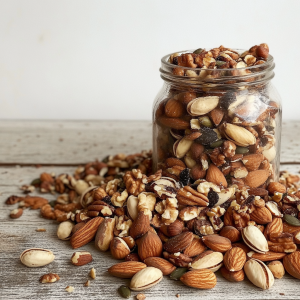 תערובת בריאות אגוזים טבעיים (250 גר')