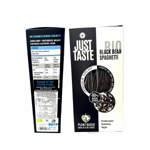 אטריות שעועית שחורה אורגנית ללא גלוטן