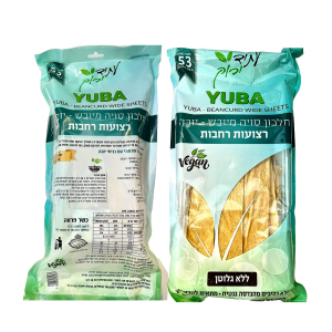 יובה חלבון סויה מיובש בצורת קשרים 300 גר