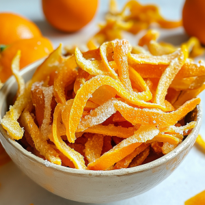 קליפת תפוז מסוכר (250 גר')