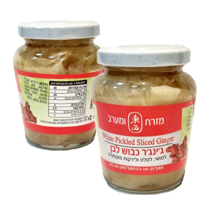גינגר כבוש לבן – מזרח מערב 160 גרם