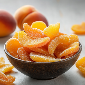 אפרסק מיובש פלחים מסוכר (250 גרם)