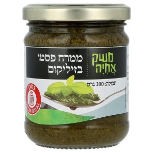 ממרח פסטו בזיליקום משק אחיה 200 גרם