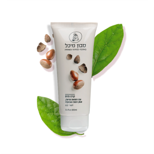 קרם פנים עם חמאת שיאה, שמן המפ ואבוקדו – סבון מיכל