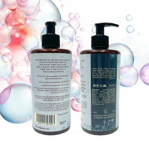 שמפו וסבון נוזלי עדין לתינוקות ולילדים בניחוח לבנדר וקמומיל