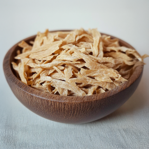 רצועות סויה דקות שווארמה טבעוני במשקל , 50% חלבון (250 גר')