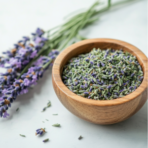 עלי לבנדר מיובשים (50 גרם)