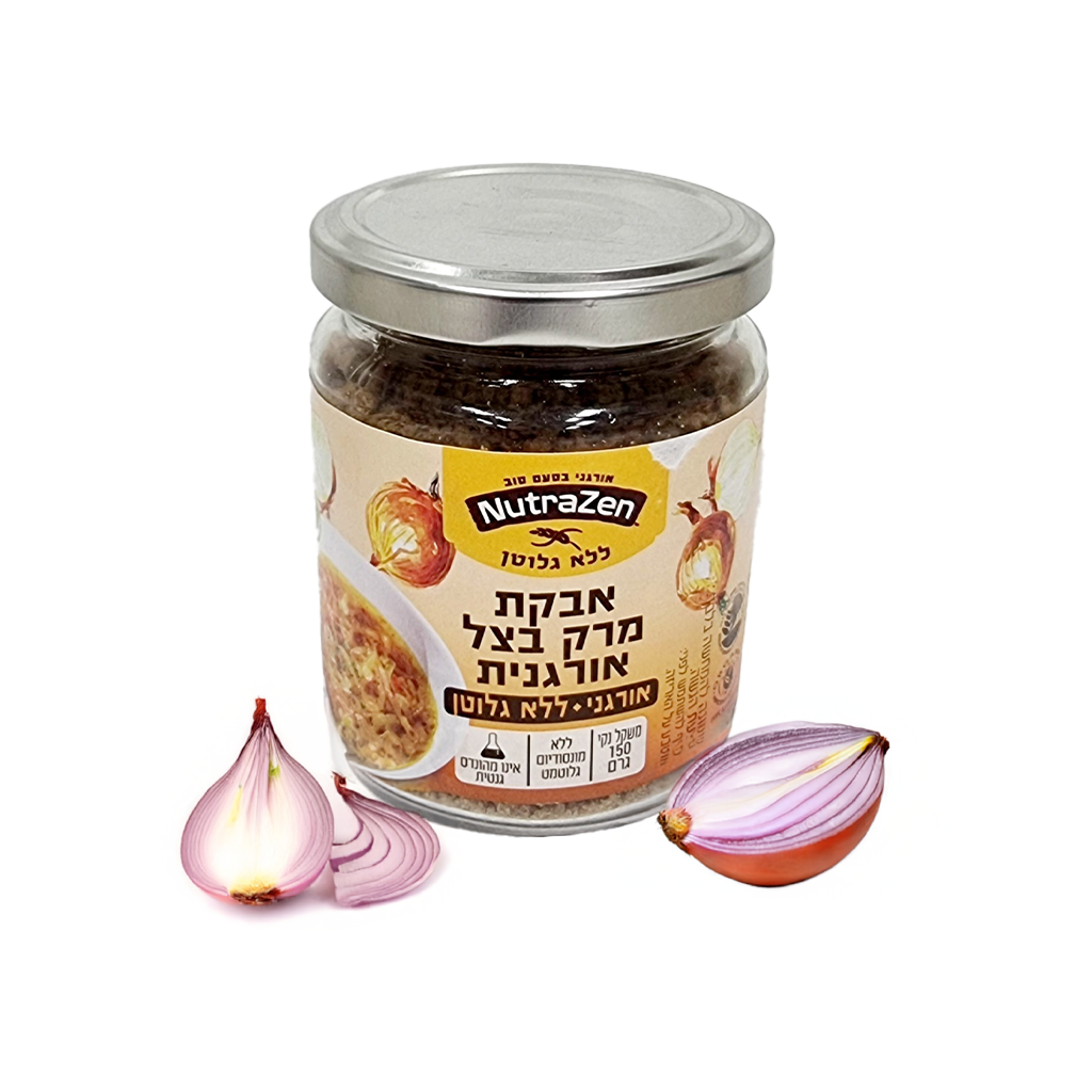 אבקת מרק בצל ללא גלוטן אורגני נטארה זן