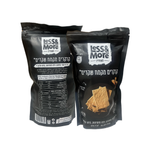 קרקרים מקמח שקדים קיטו less&more