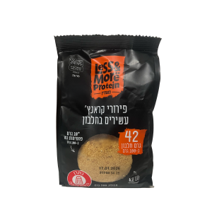 פירורי קארנץ׳ עשירים בחלבון- קיטו לס אנד מור. מתאים לשניצל