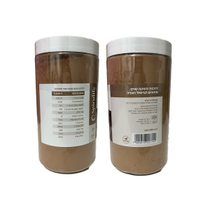 אבקת קקאו אורגני נא 300 גרם – Spirulife