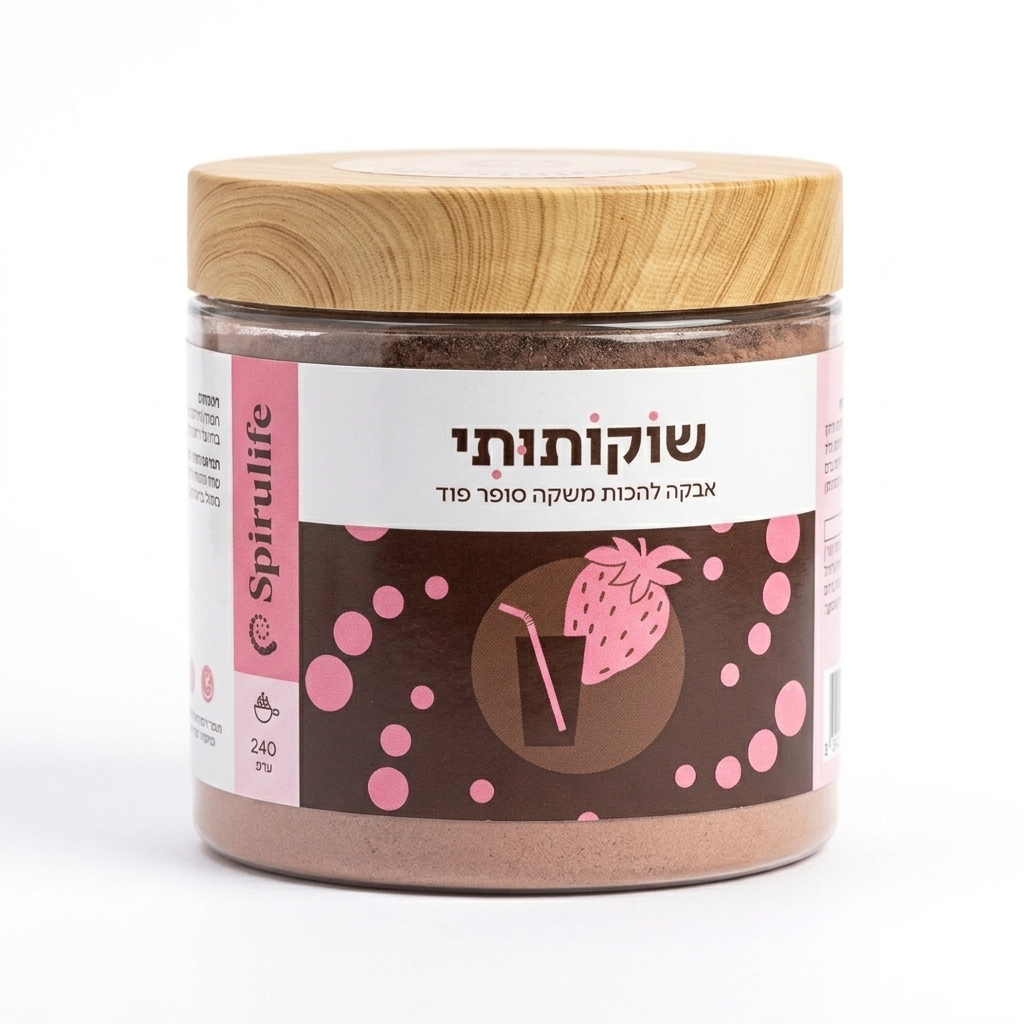 שוקותותי 210 גרם - spirulife