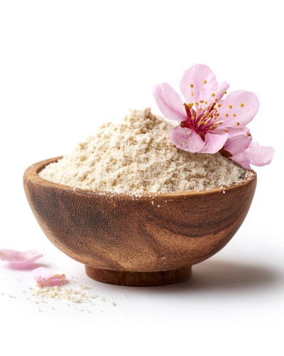 aviv8941_Almond_flour_in_a_wooden_bowl_on_a_white_background_an_a6e68271-ca9f-4326-8b59-467915dd4c7b