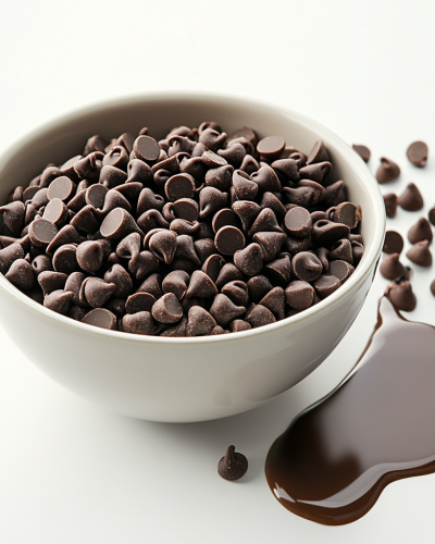 aviv8941_Chocolate_chips_in_a_bowl_on_a_table_with_liquid_choco_12ab2a7e-0b12-405b-9c59-72f16ef21f47