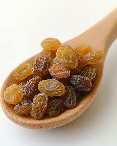 aviv8941_Dried_golden_raisins_in_a_wooden_spoon_on_a_table_with_4a54f5d1-b0af-4de3-8f66-d5b8029e1728