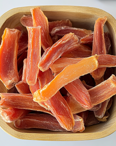 aviv8941_Dried_papaya_in_a_wooden_bowl_on_a_white_background_ta_5578628d-4e4c-43e2-a7d4-17822b6e1590