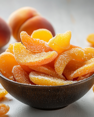aviv8941_Dried_peach_slices_in_sugar_in_a_bowl_on_a_table_with__964ad7fa-328a-4c98-9dd1-caa4c90a4939