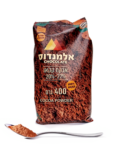 אבקת קקאו אריזה 400 גרם - אלמנדוס