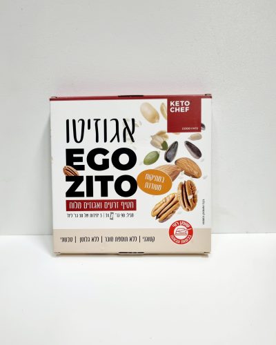 אגוזיטו חטיף קיטו עם זרעים ואגוזים קיטו שף