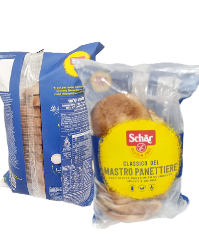 לחם בייקר פרוס schar ללא גלוטן 300 גרם