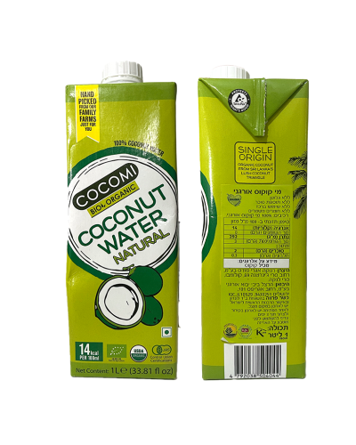 מי קוקוס אורגני