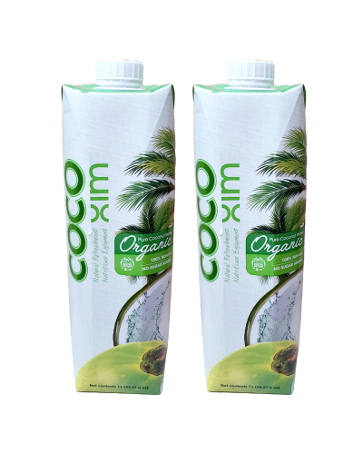 מי קוקוס אורגני מבצע 2 יחידות של 1 ליטר, כרם
