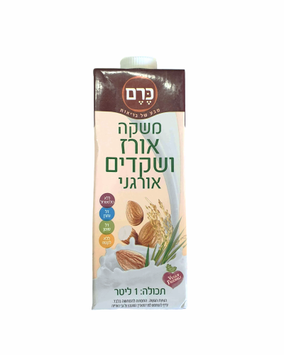 משקה אורז שקדים