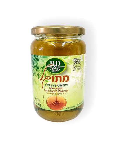 סירופ סיבי שורש עולש טבעי 900 גרם