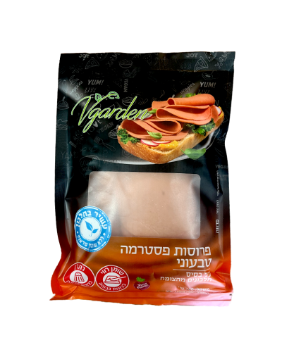 פרוסות פסטרמה טבעוני